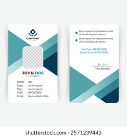 Customizable Modern Business Identity Card