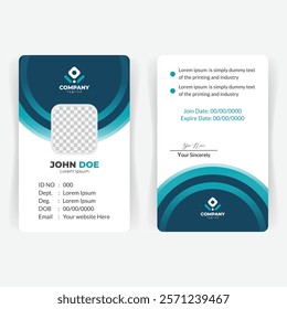 Customizable Modern Business Identity Card