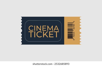 customizable movie ticket mockup template for graphic designers