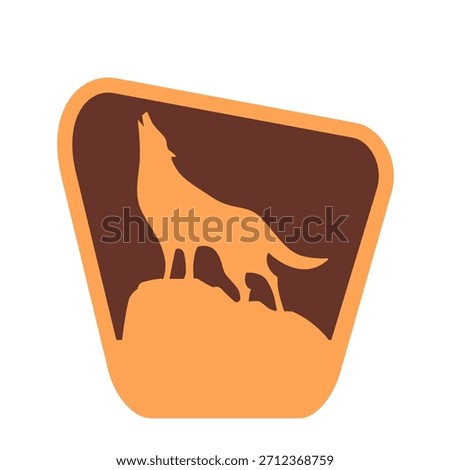 Customizable national park icon vector. National Park Illustration sign. National Park template symbol or logo.