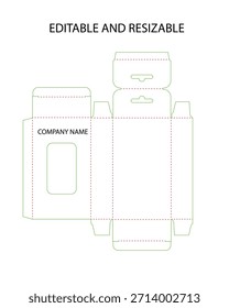 Modelo personalizado de Die-Cut da caixa de exibição de varejo para dispositivos eletrônicos suspensos