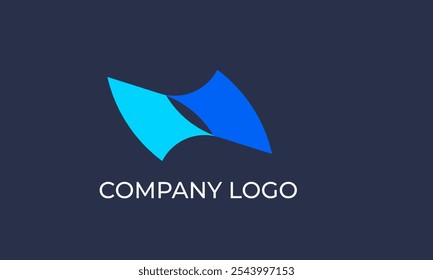 Design de logotipo abstrato personalizável e exclusivo para empresas inovadoras, Identidade de marca minimalista moderna, Arte de logotipo criativa para marcas digitais e impressas, perfeito para start-ups, empreendedor