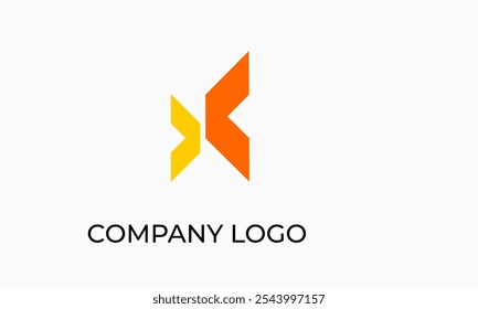 Design de logotipo abstrato personalizável e exclusivo para empresas inovadoras, Identidade de marca minimalista moderna, Arte de logotipo criativa para marcas digitais e impressas, perfeito para start-ups, empreendedor