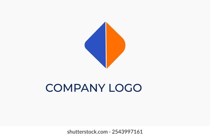 Design de logotipo abstrato personalizável e exclusivo para empresas inovadoras, Identidade de marca minimalista moderna, Arte de logotipo criativa para marcas digitais e impressas, perfeito para start-ups, empreendedor