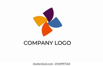 Design de logotipo abstrato personalizável e exclusivo para empresas inovadoras, Identidade de marca minimalista moderna, Arte de logotipo criativa para marcas digitais e impressas, perfeito para start-ups, empreendedor