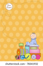 customizable vector birthday card