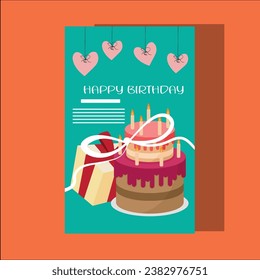 Customizable Vector Birthday Party Invitation