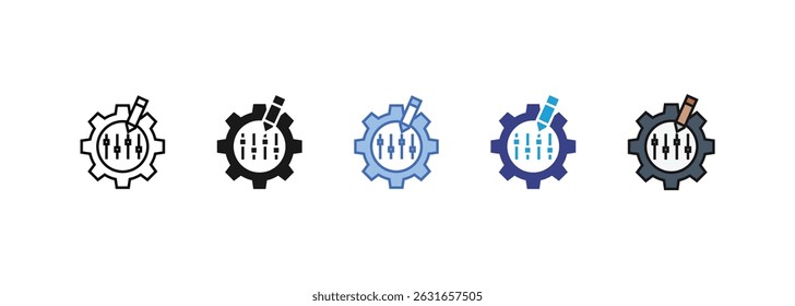 customization icon sets collection multi style