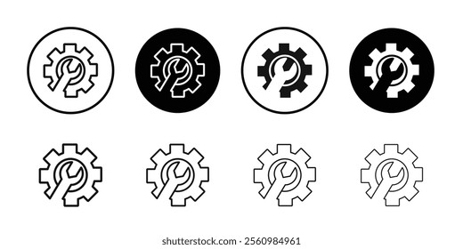 Customization icon Symbol mark in filled style