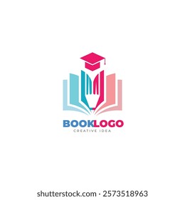 Customize Bookshop and book library vector illustration education and student symbol