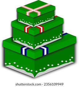  Customize boxes gift for chrismast event