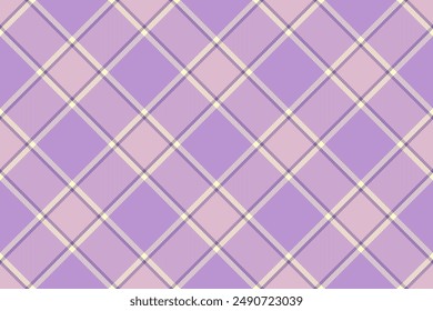 Customize tartan background plaid, rural pattern vector fabric. Stripped seamless check texture textile in light and lemon chiffon colors palette.