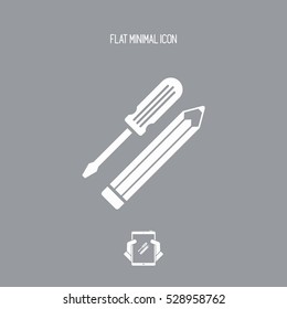 Customized assistance services - Vector icon