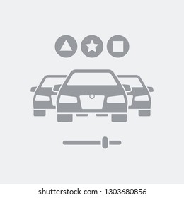 Customized car configuration panel
