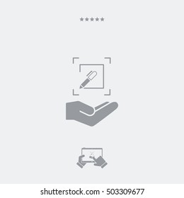 Customized design services - Flat minimal icon