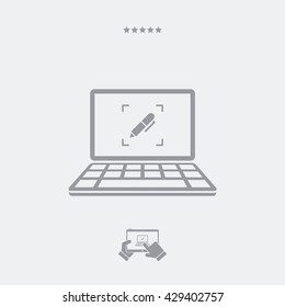 Customized digital service icon
