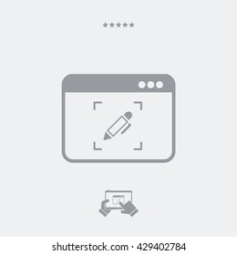 Customized digital service icon