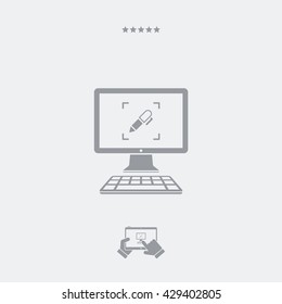 Customized digital service icon
