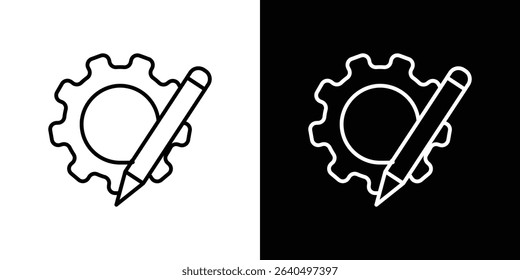 Customized icon Graphic vector set for ui design