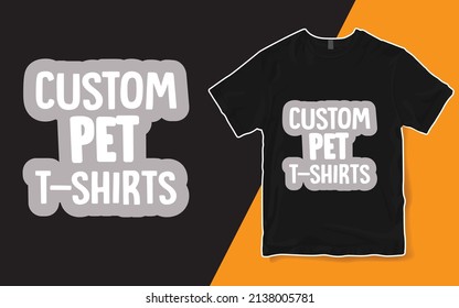 Customized Pet T-shirts,kids t-shirt design