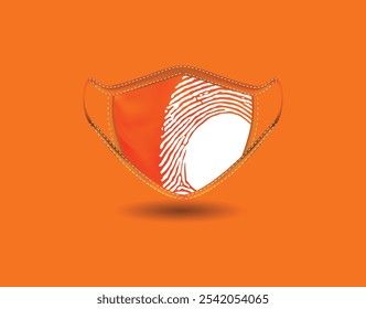 Customized Vector Face Mask Design 