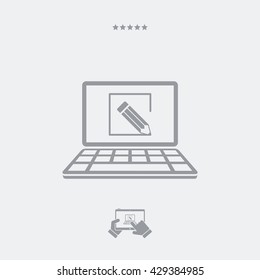 Customized web services icon