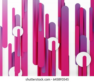 Cortar el fondo abstracto del vector del color de papel 3d