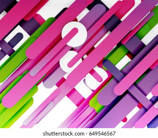 Cortar el fondo abstracto del vector del color de papel 3d