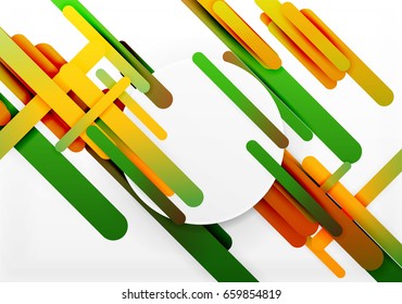 Cortar el fondo abstracto del vector del color de papel 3d