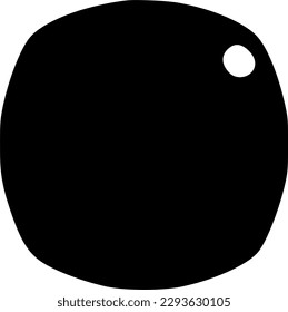 ilustración de símbolo vector de icono de placa de corte