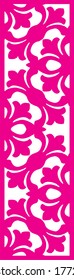 Cut card. Laser cut vector panel. Cutout silhouette with geometric pattern. A picture suitable for printing, engraving, laser cutting paper, wood, metal, stencil production. Geometric line pattern.Set