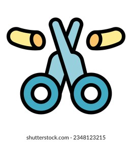 Kontrazeptionssymbol markieren Vektorgrafik ausschneiden. Geburtenkontrolle. Hormonfarbstoff