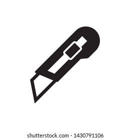 Cut, Cutting, cutter, Blade, Carpentry, tool flat icon. Editable vector  2000x2000 Pixel.