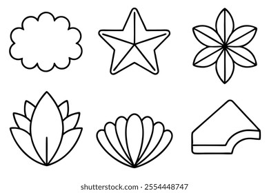 Cut Files Line Art for Creative Crafts