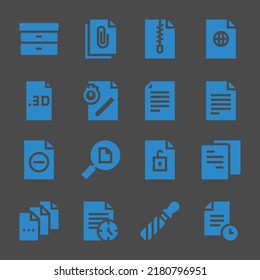 cut files web icons. Filing and File, File and File symbol, vector signs