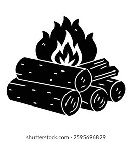 cut  and fire icon image 