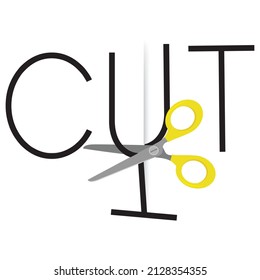 cut glass vector concept design