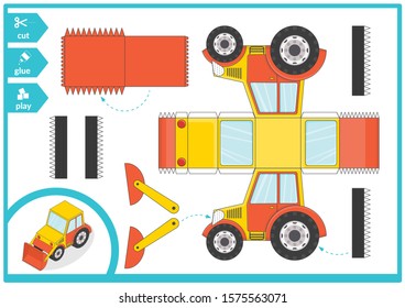 Download 3d Paper Car High Res Stock Images Shutterstock