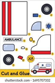 Hoja de trabajo de corte y ajuste - Ambulancia