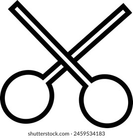 Cut icon design EPS 10.