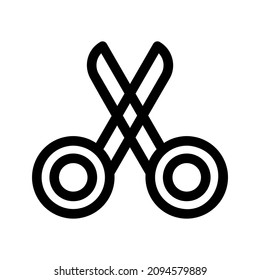 cut icon or logo isolated sign symbol vector illustration - high quality black style vector icons
