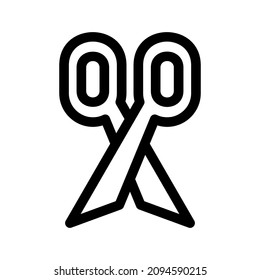 cut icon or logo isolated sign symbol vector illustration - high quality black style vector icons
