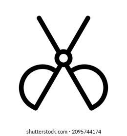 cut icon or logo isolated sign symbol vector illustration - high quality black style vector icons
