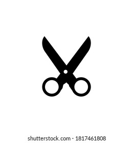 cut icon on white background