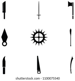 cut icon set