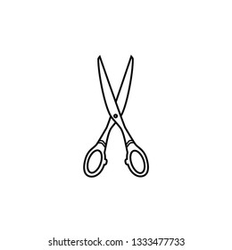 cut icon vector