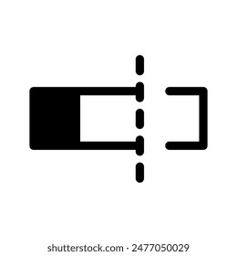 Cut Icon Vector Symbol Design Illustration