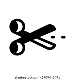 Vektorsymbol-Entwurfsgrafik ausschneiden