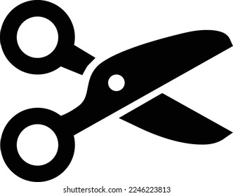 ilustración de corte con estilo plano