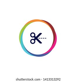 Cut Mark - Vector App Icon